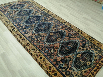 5 x 11.5 Kurdish Runner Rugs, Hand Made Rug Oushak Rug, Rustic Rug Persian Rug, Rug Runner Turkish Rug Hand Knotted Vintage Rug, Wool rug