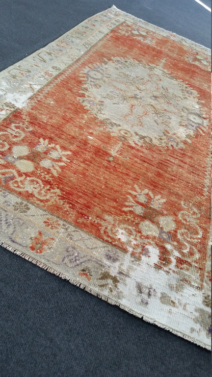 Oushak Rug Vintage Rug Turkish Rug