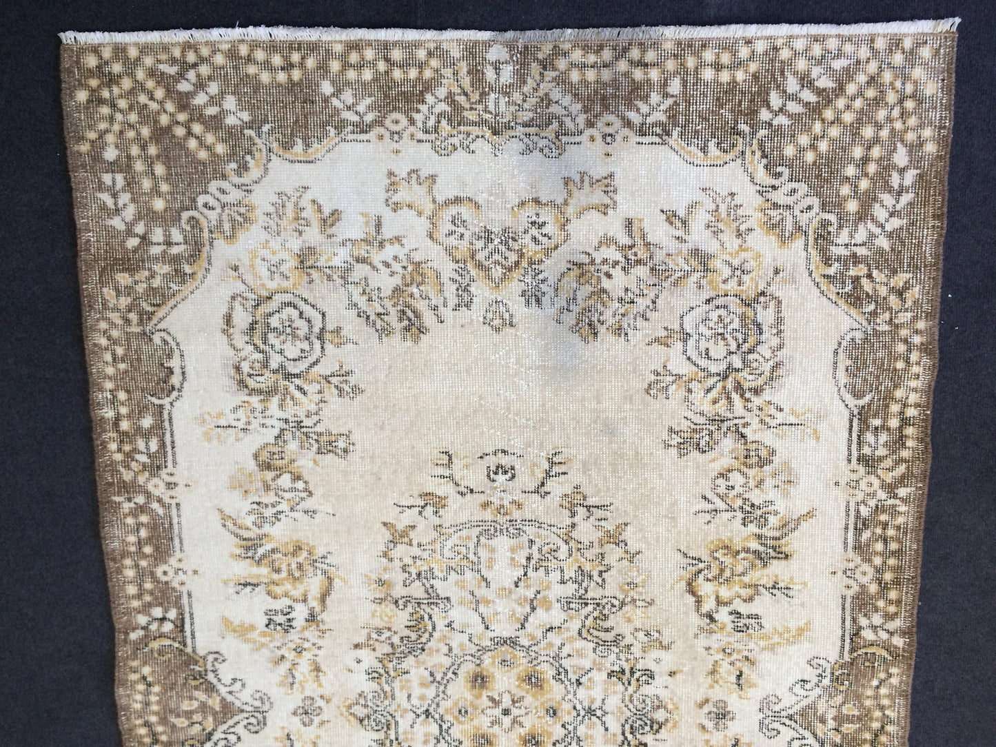 4 x 6.9 Rugs, Eclectic Rug, Oushak Rug, Rustic Rug,Bohemian Rug, Rug Runner, Turkish Rug, Farmhouse Rug, Vintage Rug, Wool Rug 4x7 Persian