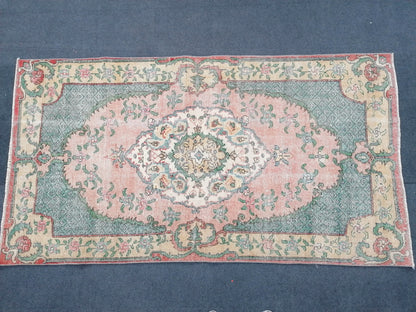 Turkish hand made rugs vintage turkish rugs oushak rug vintage oushak rug, wool rug