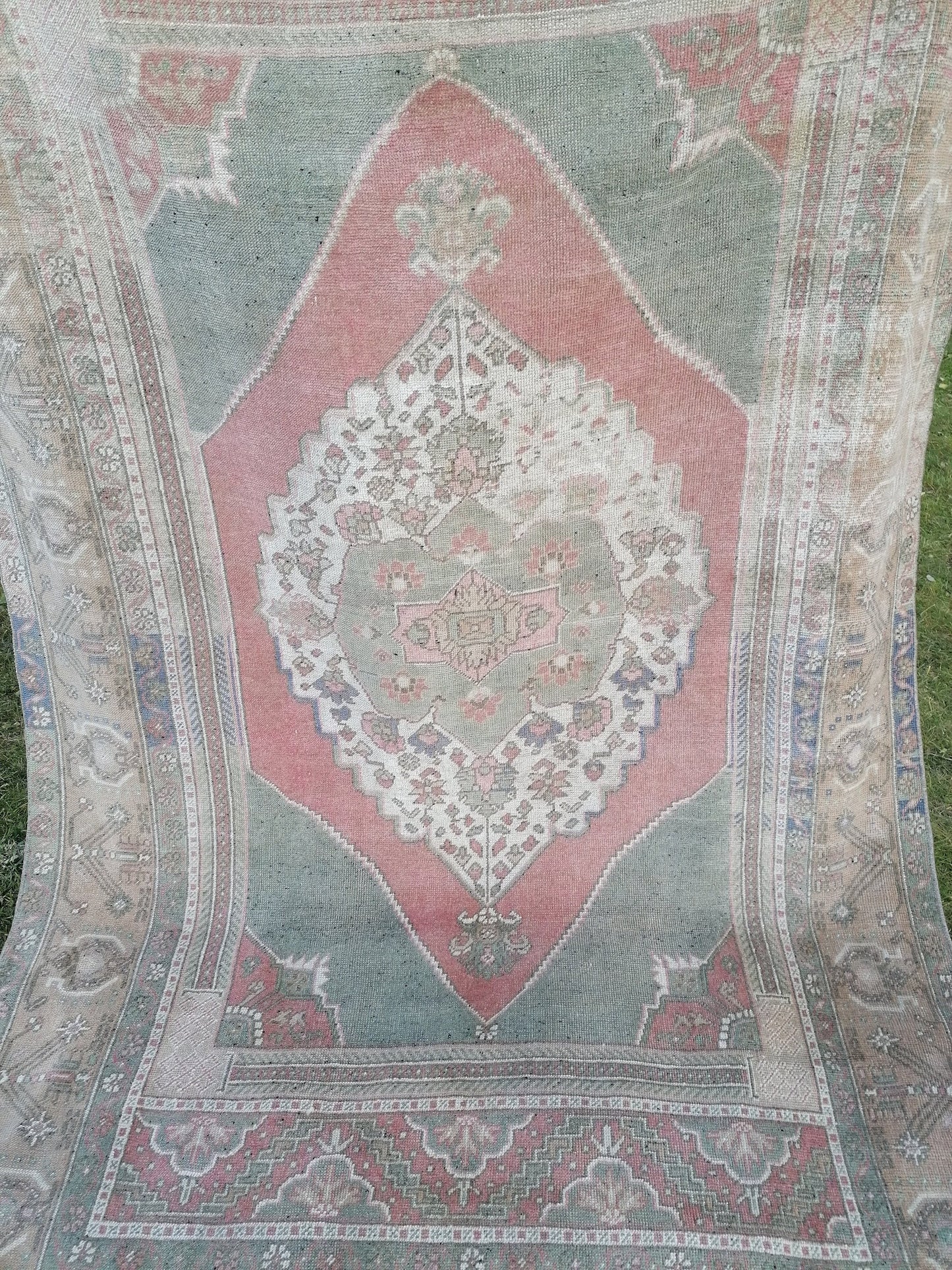 Oushak turkish rug 8'4x5 turkish rug,oushak rug,vintage rug,kitchen rug,vintage oushak rug, vintage anatolian unique hand made bohemian rug