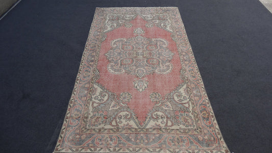 3.7 x 6.8 Oushak rug,vintage rug