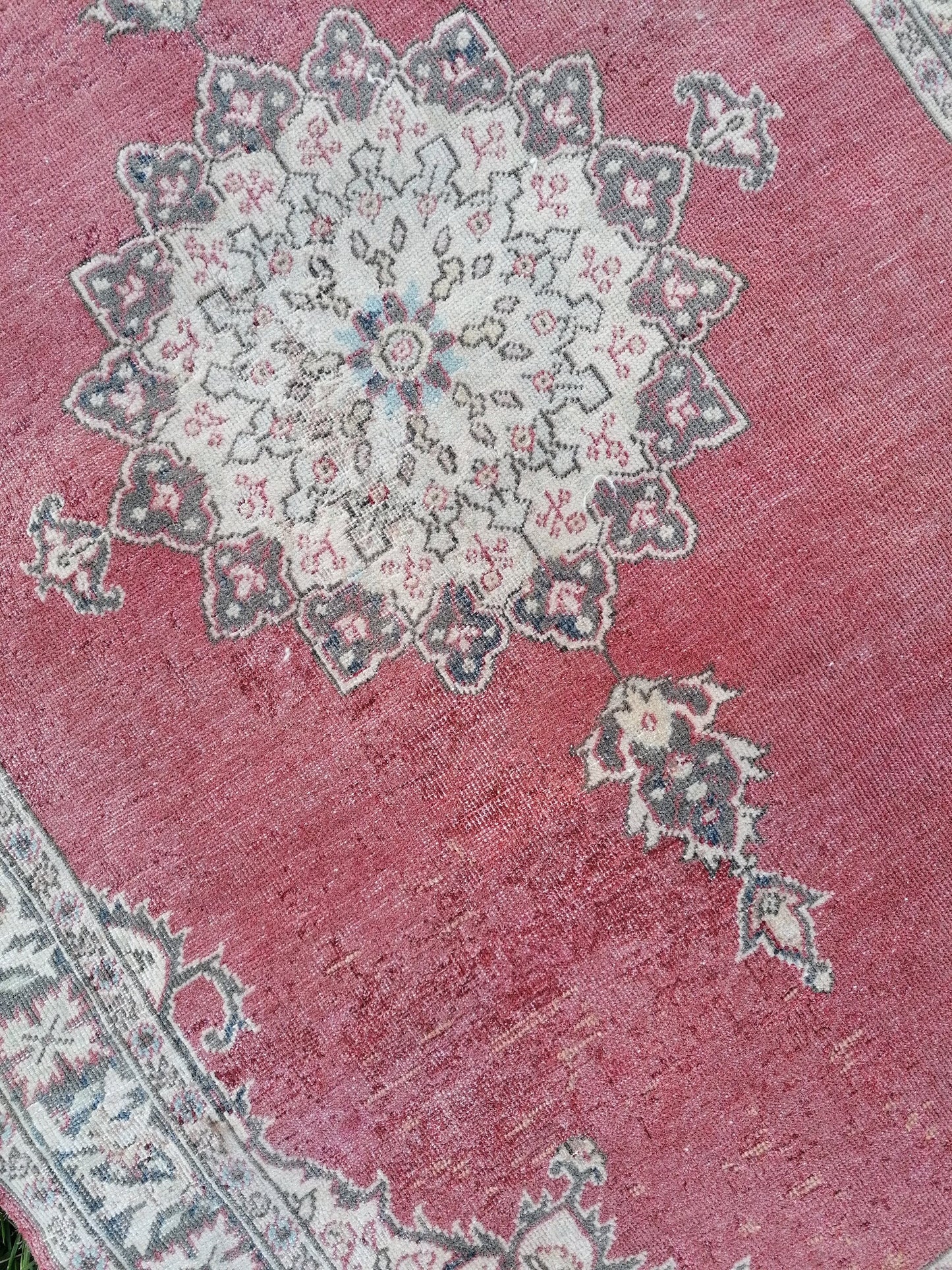 Runner rug,8'5x3' turkish runner rug, hallway runner rug,kitchen runner rug, vintage runner rug,oushak runner rug, runer,