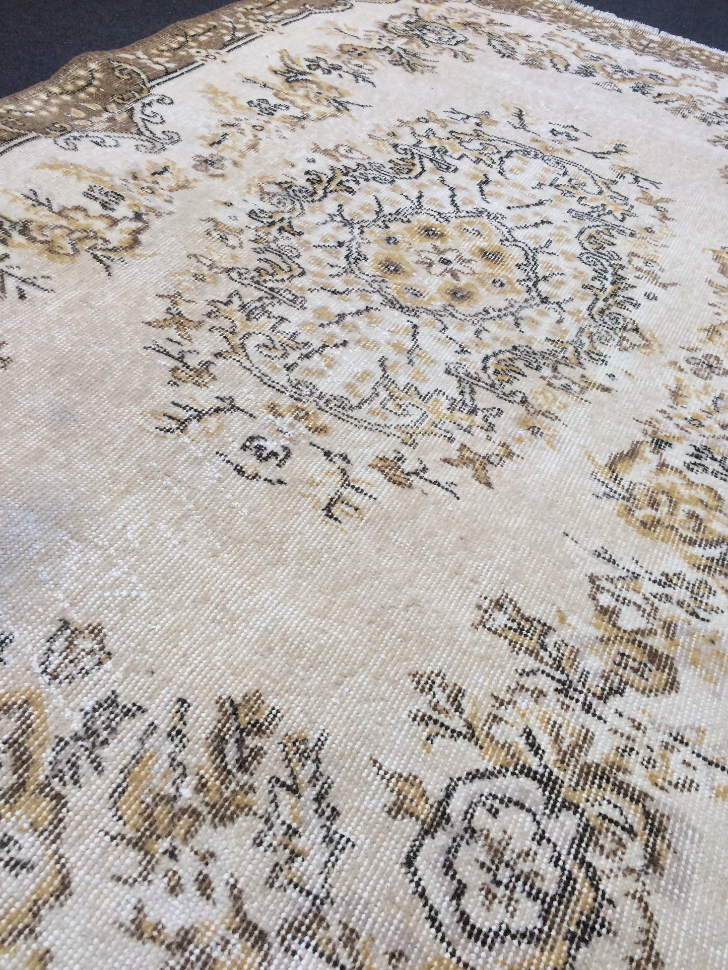 4 x 6.9 Rugs, Eclectic Rug, Oushak Rug, Rustic Rug,Bohemian Rug, Rug Runner, Turkish Rug, Farmhouse Rug, Vintage Rug, Wool Rug 4x7 Persian