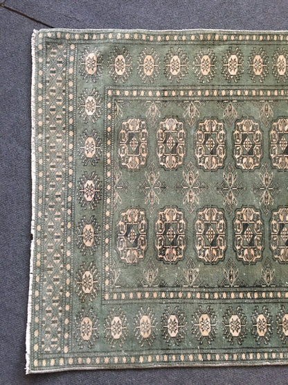 2.5x4 feet green turkish bedroom rug, vintage handmade small bedroom rug, mini door mat rug, small kitchen wool rug, bohemian pink small rug