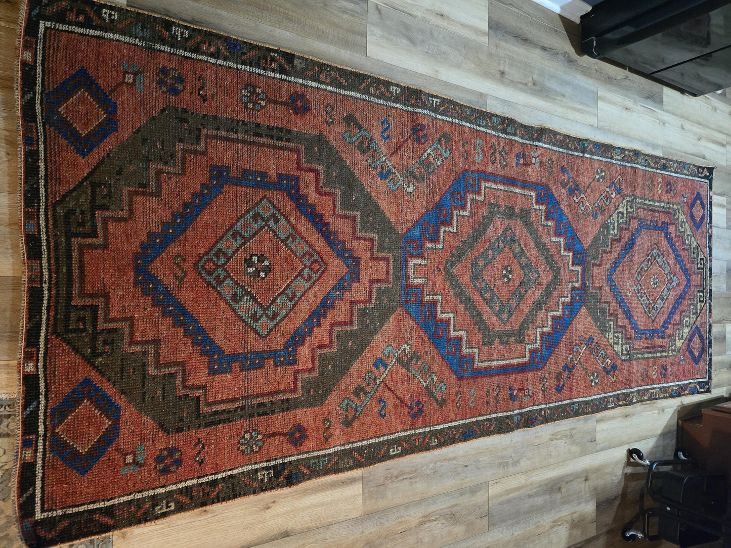 4 x 10.4 Persian Runner Rug Turkish Runner Rug Vintage Runner Rug Hallway Runner Rug Kitchen Runner Rug Wool Runner Rug Wool Oushak Rug