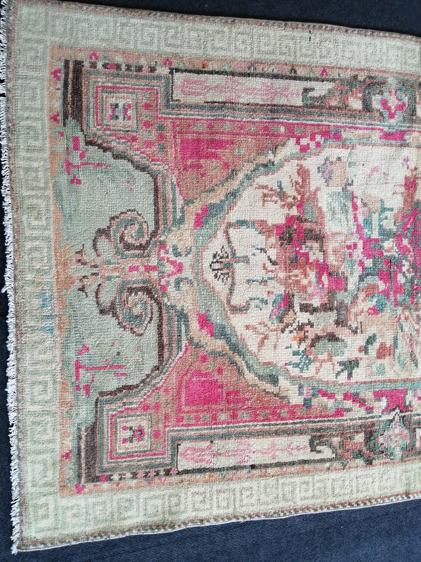 Rugs, Eclectic Rug, ShabbyChic Rug, Rustic Rug,Bohemian Rug, OUSHAK Rugs , Turkish Rug, Farmhouse Rug, Vintage Rug, Minimalist Rug, Wool rug