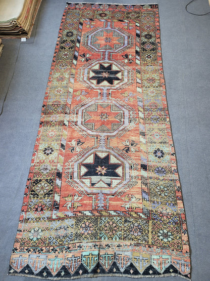 Turkish Runner Rug, Oushak 5x12 Runner Rug, Persian Runner Rug, Vintage  Runner Rug, Handmade Runner Rug,  Rustic Runner Rug