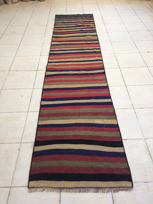 10.3 X 2.4 Oushak Runner Rug Turkish Runner Rug Vintage Runner Rug Hallway Runner Rug Kitchen Runner Rug Wool Runner Rug Wool Oushak Rug