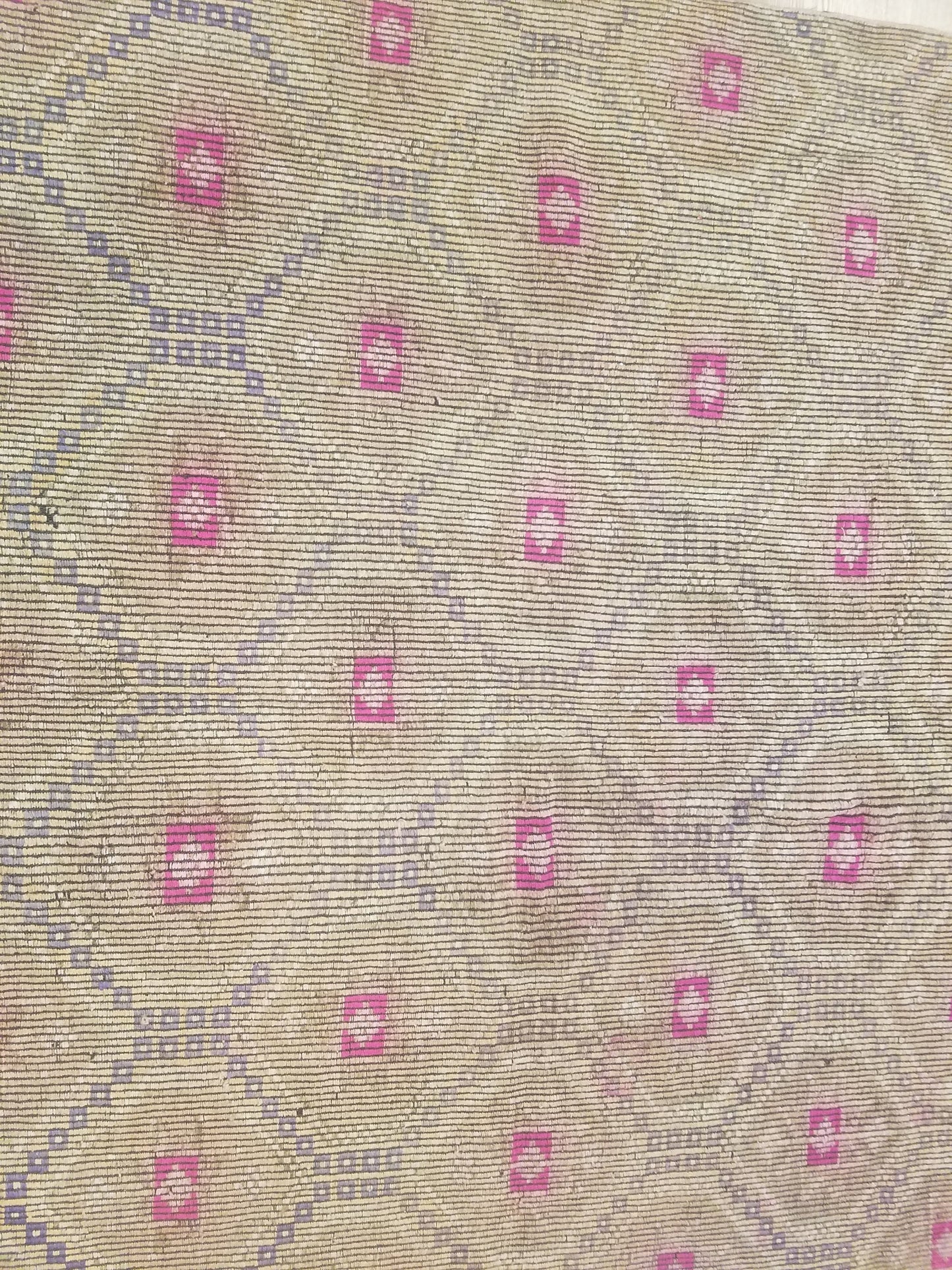 6x10 flatwoven with embroidery rug, handmade kilim rug, vintage turkish rugs oushak rug vintage oushak rug, wool rug