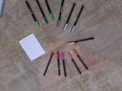 MUTED Handmade Rug 5.2 x 7.8 Vintage Turkish  Rug, Soft wool Rug NATURAL Wool Rug, Living Room Rug, Oushak Rug, Hand Knotted Rug Kitchen Rug