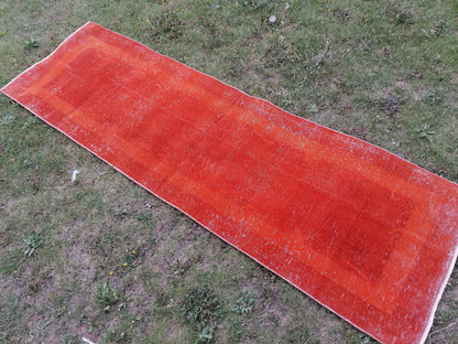 Turkısh rug, vıntage rug, vıntage turkısh rug, hand made rug,wool rug 7'10x2'4 feet