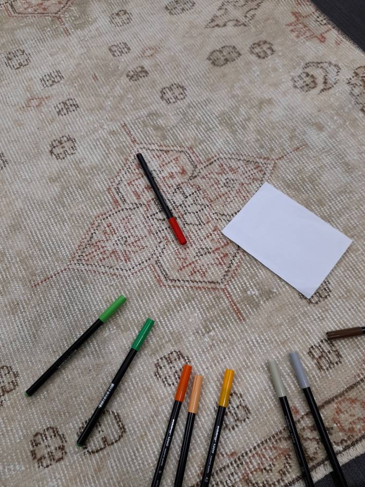 Neutral Vintage Runner Rug 2.7 x 8.5 Muted Turkish Runner Rug Distressed Runner Rug Hallway Runner Rug Kitchen Runner Rug Hallway Runner