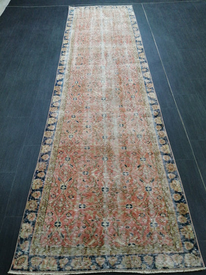 10.5 X 2.10 Oushak Runner Rug Turkish Runner Rug Vintage Runner Rug Hallway Runner Rug Kitchen Runner Rug Wool Runner Rug Wool Oushak Rug