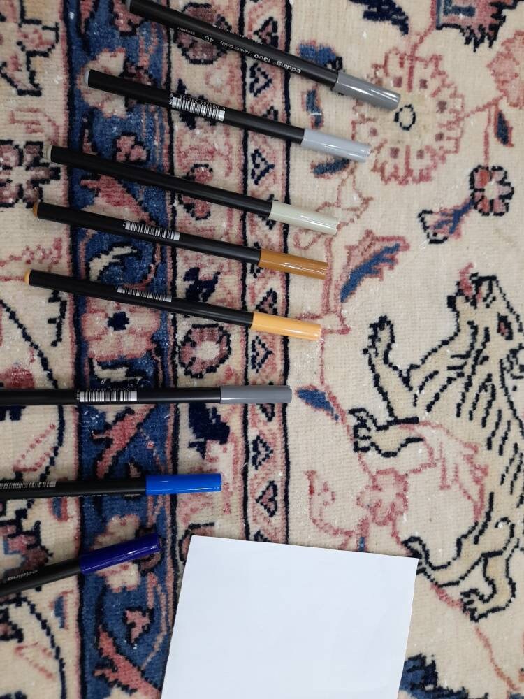 PERSIAN Rug 10 x 13.5 Vintage Oriental Rug Vintage Persian Rug Blue and Cream Rug Fine Knotted Hand Made Rug Turkish Rug Animal Motifs Rug