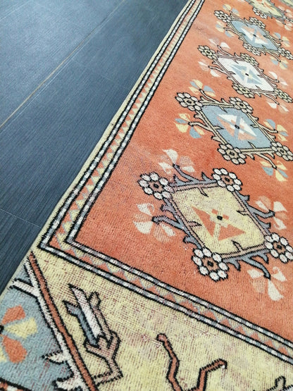 8.8 x 2  Vintage Runner Rug Hallway Runner Rug Kitchen Runner Rug Wool Runner Rug Wool Oushak Runner