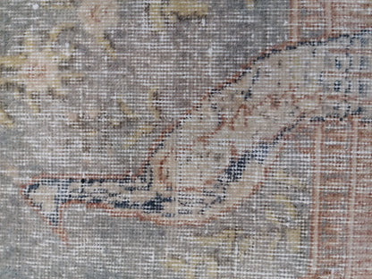 Hand made wool art peacock pilo, handcraf bird rug,vintage rug 2'1x2'7 feet