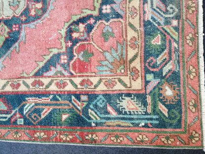 Handmade Runner Rug Turkish Runner 4.7 x 11.5 Rug Vintage Runner Rug Hallway Runner Rug Kitchen Runner Rug Wool Runner Rug Wool Oushak Rug