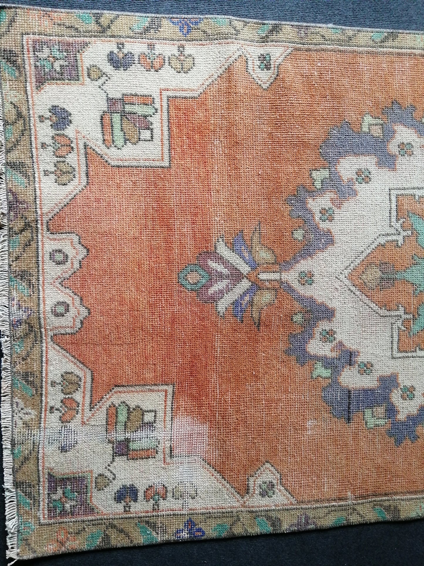 6 X 3.6 Turkish Rug, Oushak Rug, Oushak Rugs, Wool Oushak Rug, Oushak Runner Rugs, 3.6x6 Rug, Vintage Rug, Hand Made Rug