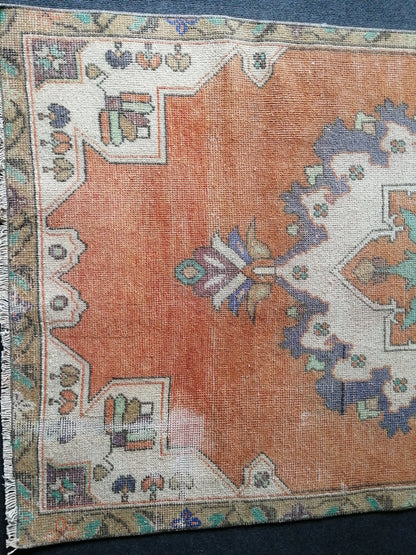 6 X 3.6 Turkish Rug, Oushak Rug, Oushak Rugs, Wool Oushak Rug, Oushak Runner Rugs, 3.6x6 Rug, Vintage Rug, Hand Made Rug