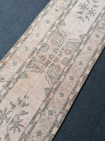 2 x 12.7 runner rug, patchwork runner rug, turkish runner rug, vintage runner rug,