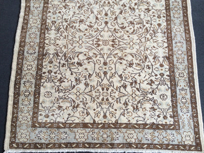 Vintage Rug, Vintage Turkish Rug, Living Room Rug, Oushak Rug,Handmade Rug, Hand Knotted Rug, Farmhouse Muted Rug, Wool Rugs