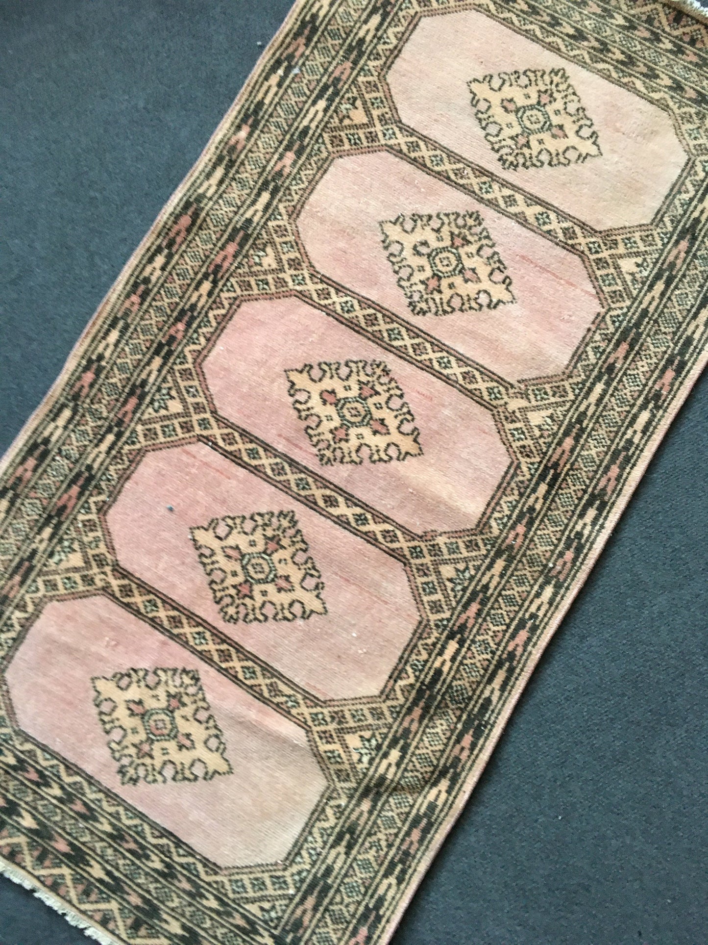 2x4 small handmade rug, vintage kitchen floor, turkish bedroom area mini rug, bathroom rug