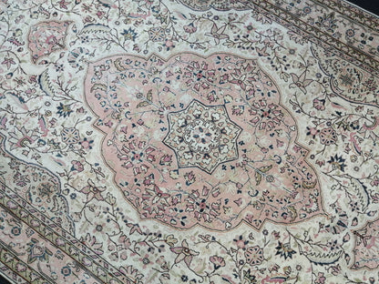 6.7 x 10.7 Large  OUSHAK RUG TURKISH Oushak Rug Vintage Oushak quality Rug Vintage Runner Rug Wool Oushak Rug Hand Made Rugs Vintage  Rug