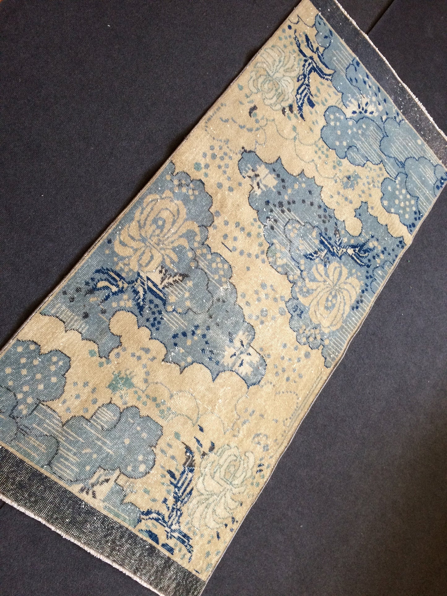 3x7 Turkish Rug, Oushak Rug, Rustic Oushak Rug, Wool Oushak Rug, Oushak Runner Rugs, Farmhouse Rug, Vintage Rug, Hand Made Rug