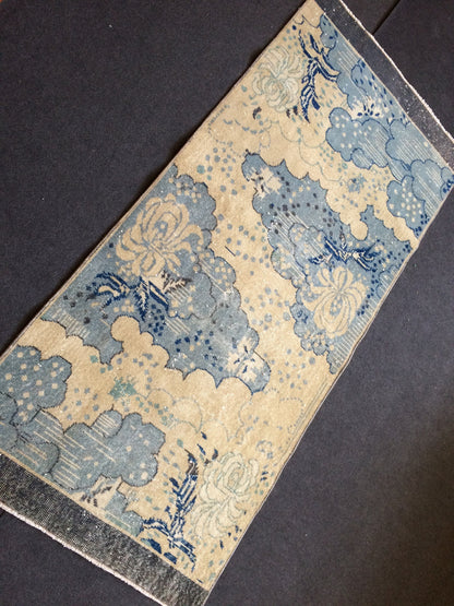 3x7 Turkish Rug, Oushak Rug, Rustic Oushak Rug, Wool Oushak Rug, Oushak Runner Rugs, Farmhouse Rug, Vintage Rug, Hand Made Rug