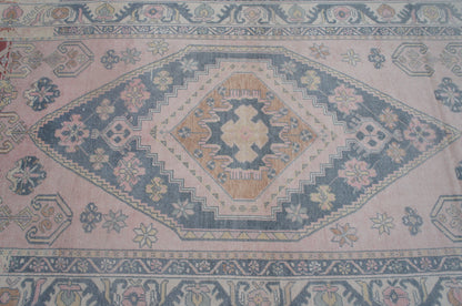 8 x 4 Vintage RUG Turkish Rug , Oushak Rug,Hand woven Rug,Weaving