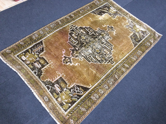 6 x 3.9 OUSHAK RUG TURKISH Oushak Rug Vintage Rugs Oushak Rug Hand Made Rugs Vintage Turkish Rug