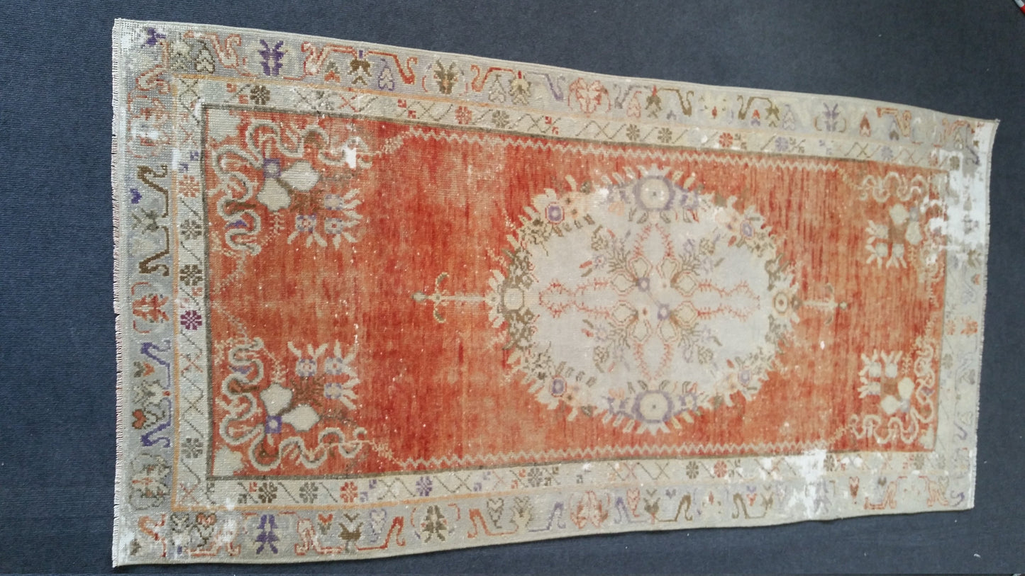 Oushak Rug Vintage Rug Turkish Rug