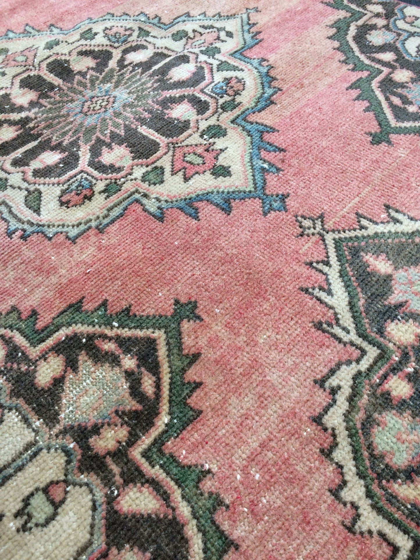 12.3 x 3 Oushak Runner Rug Turkish Runner Rug Vintage Runner Rug Hallway Runner Rug Kitchen Runner Rug Wool Runner Rug Wool Oushak Rug