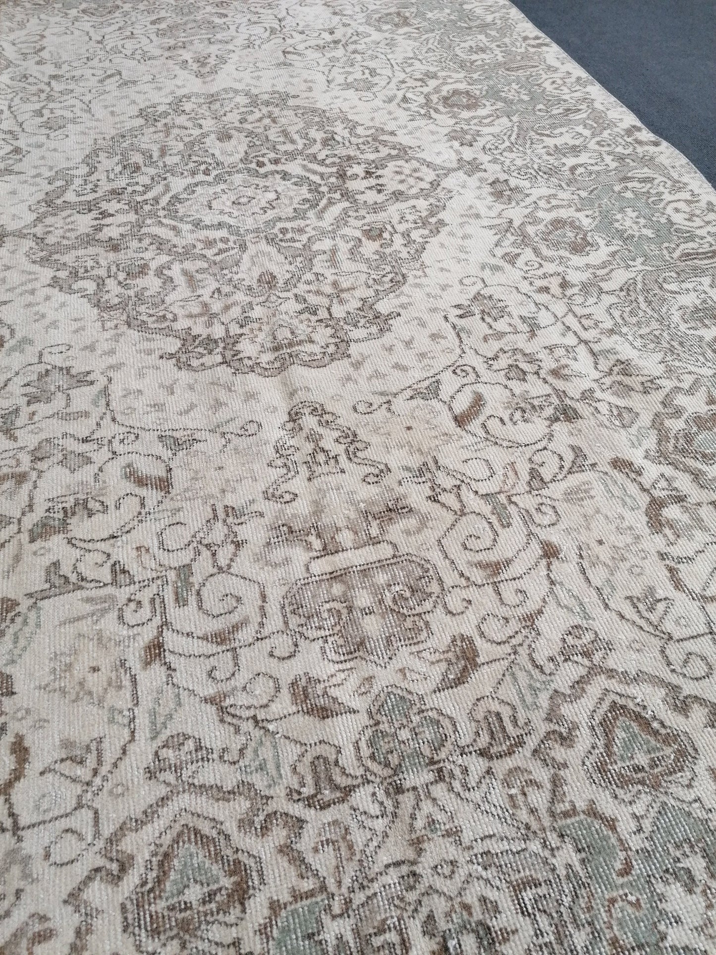 Turkısh rug 9x5'6 vıntage rug, vıntage turkısh rug, hand made rug,wool rug