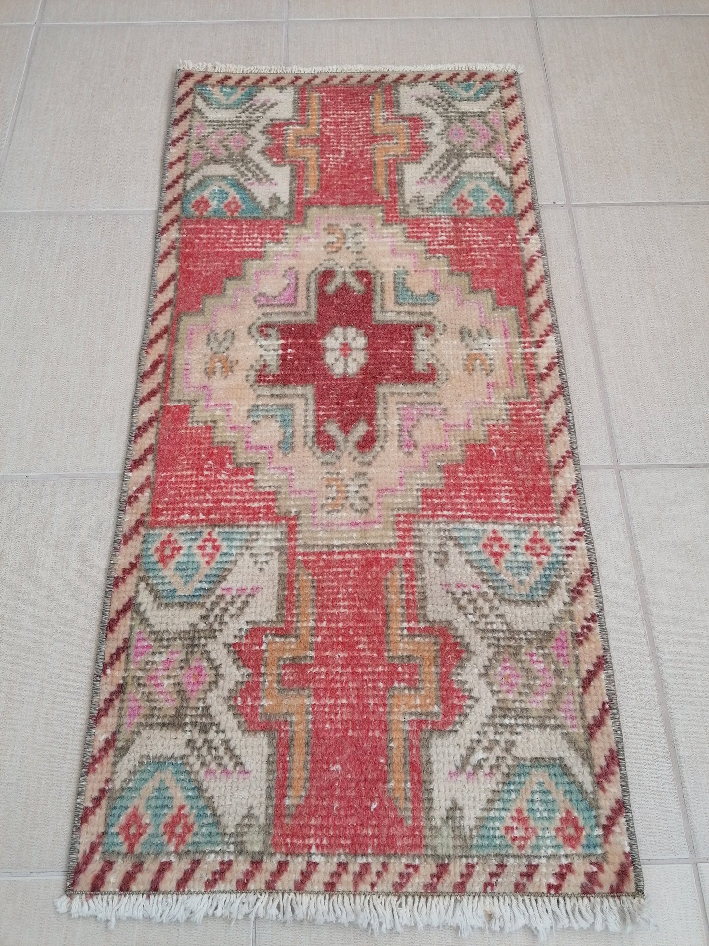 Turkısh rug, vıntage small rug, vıntage turkısh rug, hand made rug,wool rug