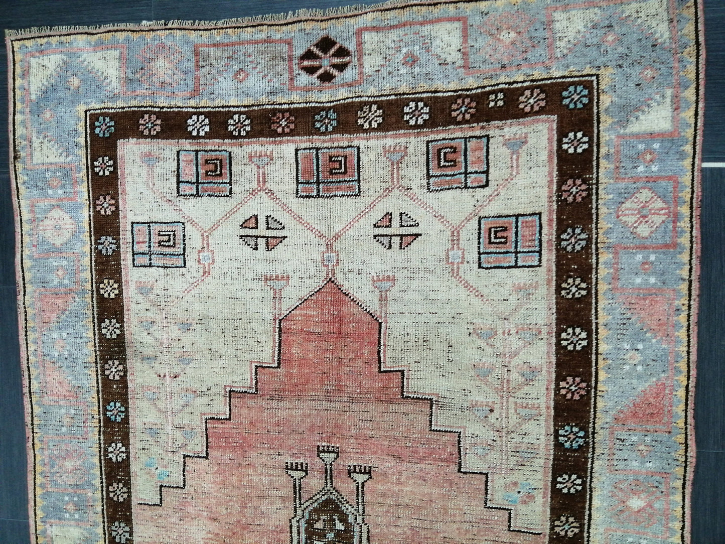 4 x 10.9 Oushak Runner Rug Turkish Runner Rug Vintage Runner Hallway Runner Rug Kitchen Runner Rug Wool Runner Rug Oriental Runner Carpet