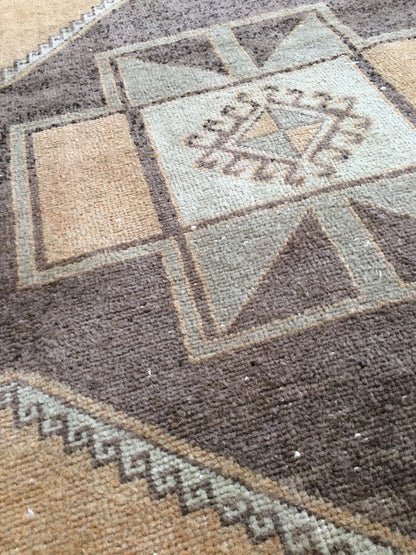 Vintage Runner Rug, Turkish Runner Rug. Vintage 3 x 13 Runner Rug, Hallway Runner Rug, Wholesale Runner Rug, Hand Knotted Runner Rug.