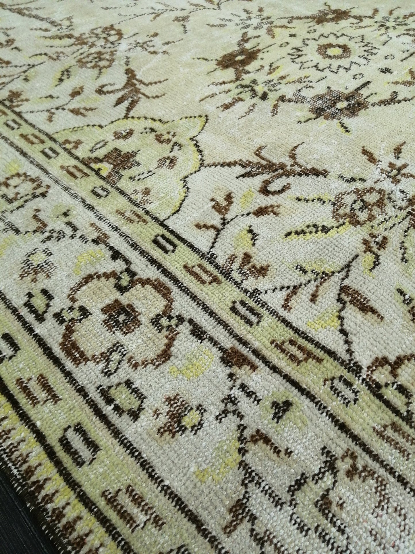 6x9 Muted Handmade Rug Oushak Rug, Rustic Rug Boho Rug, Muted Home Decor Rug  Turkish Rug, Farmhouse Rug Persian Rug Hand Knotted Rug