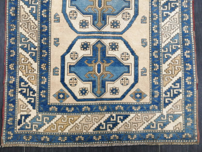 OUSHAK RUG 4.6 x 8.7 Vintage  Rug Vintage Runner Rug Wool Oushak Rug Hand Made Rugs Vintage Turkish Rug