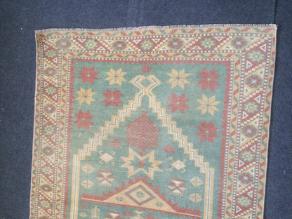 Turkish Rug, Oushak Rug, Rustic Oushak Rug, Wool Oushak Rug, Oushak Runner Rugs, Farmhouse Rug, Vintage Rug, Minimalist Rug, Hand Made Rug