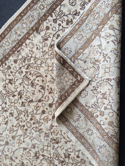 Vintage Rug, Vintage Turkish Rug, Living Room Rug, Oushak Rug,Handmade Rug, Hand Knotted Rug, Farmhouse Muted Rug, Wool Rugs