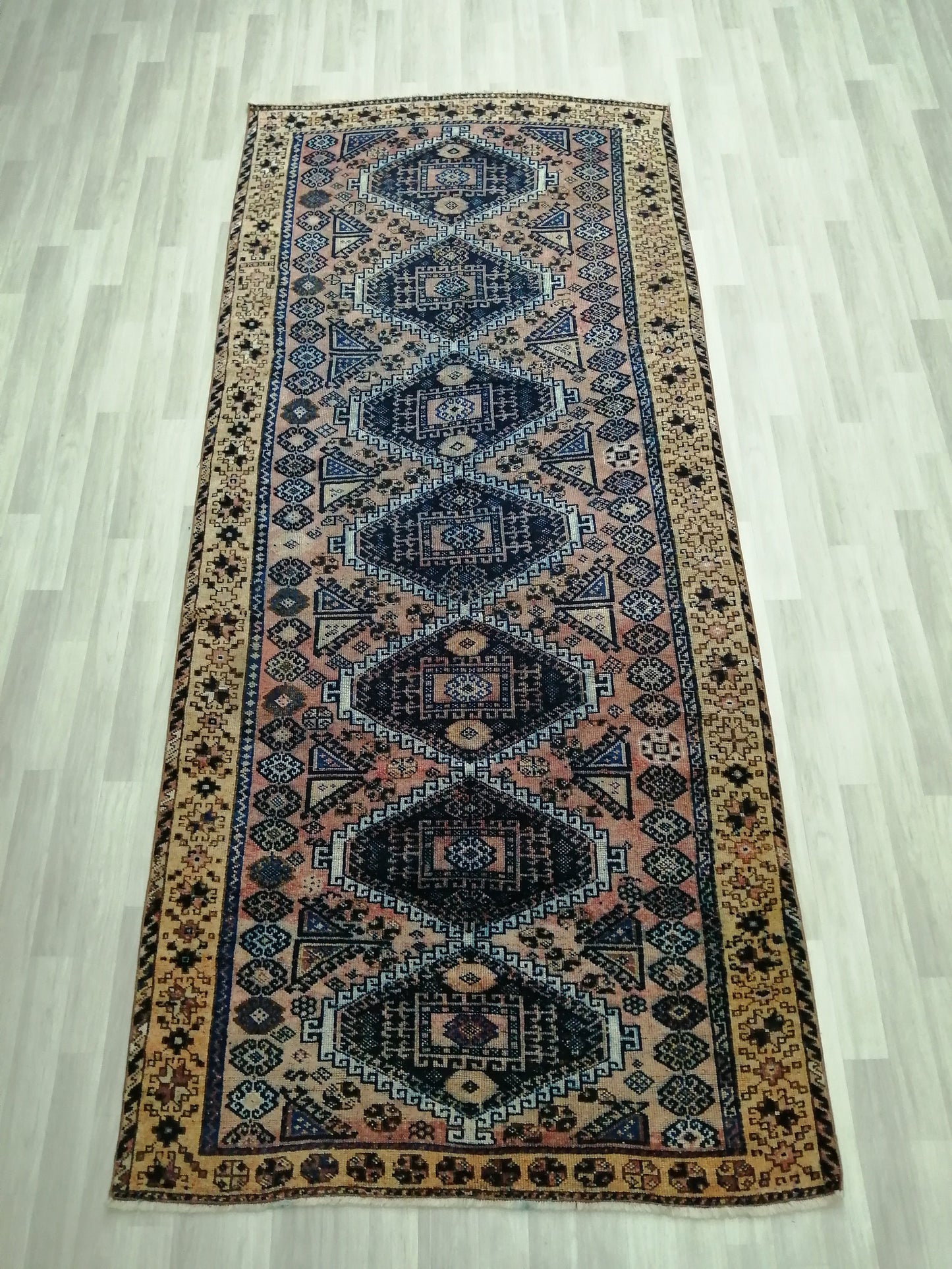 5 x 11.5 Kurdish Runner Rugs, Hand Made Rug Oushak Rug, Rustic Rug Persian Rug, Rug Runner Turkish Rug Hand Knotted Vintage Rug, Wool rug