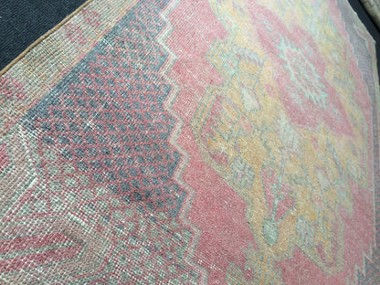 Vintage Rugs  TURKISH HAND MADE Rugs   Vintage Turkish Rugs   Oushak Rug   Traditional Rug, Turkish Oushak Rug, Vintage Oushak Rug, Wool Rug