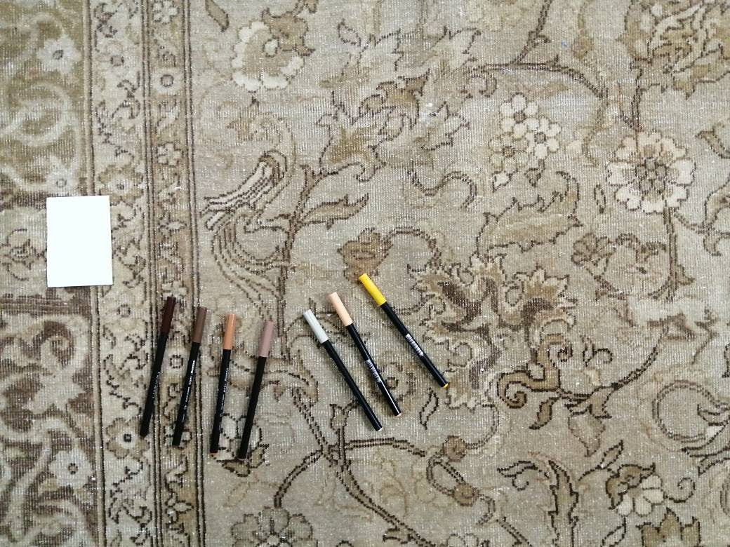 8.6 x 12 Large Persian RUG Oriental Rug Vintage Oushak Runner Rug 8 x 12 Rug Wool Turkish Rug Hand Made Rug 9x12 Brown Vintage Persian Rug