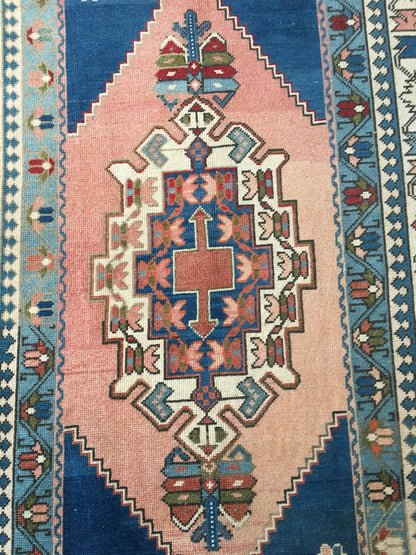 5x8 feet oushak turkish rug, handmade wool living room rug, Hand knotted rug