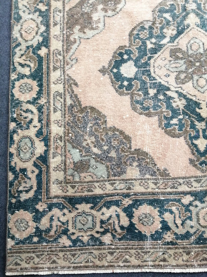 Hand Knotted Runner Rug Turkish Runner 4.2 x 13 Rug Vintage Runner Rug Hallway Runner Rug Kitchen Runner Rug Wool Runner Rug Wool Oushak Rug