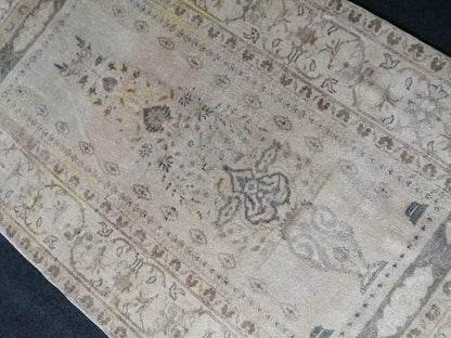 3.5 x 6 Rugs, Hand Made Rug, Oushak Rug, Rustic Rug, Bohemian Rug,  Turkish Rug, Farmhouse Rug, Vintage Rug, Wool rug Muted Oriental Rug