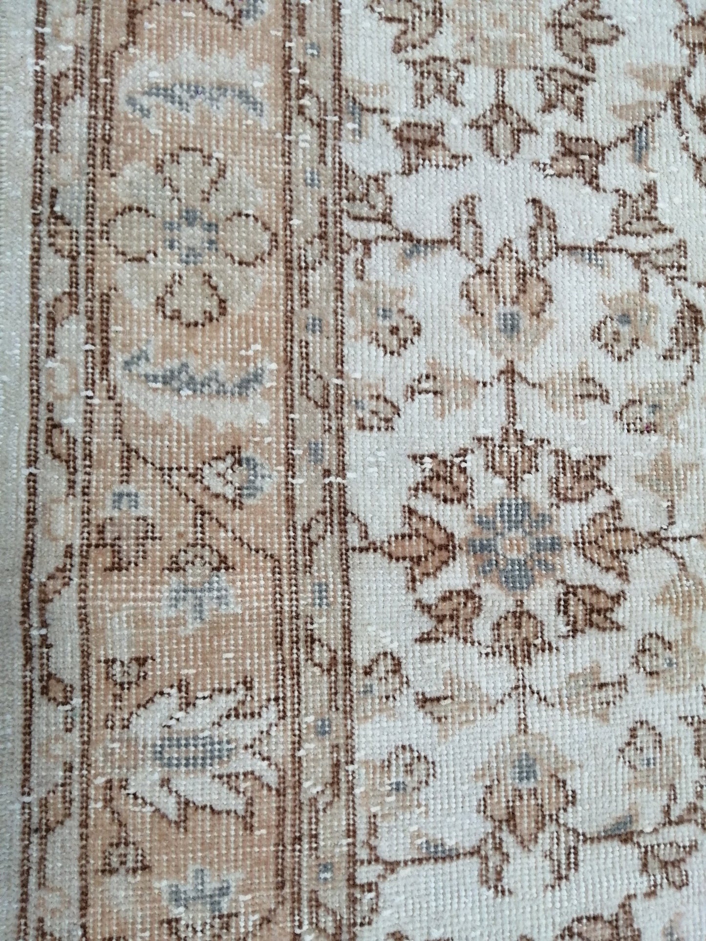 6.3 X 3.11 Oushak Runner Rug Turkish Runner Rug Vintage Runner Rug Hallway Runner Rug Kitchen Runner Rug Wool Runner Rug Muted Oushak Rug