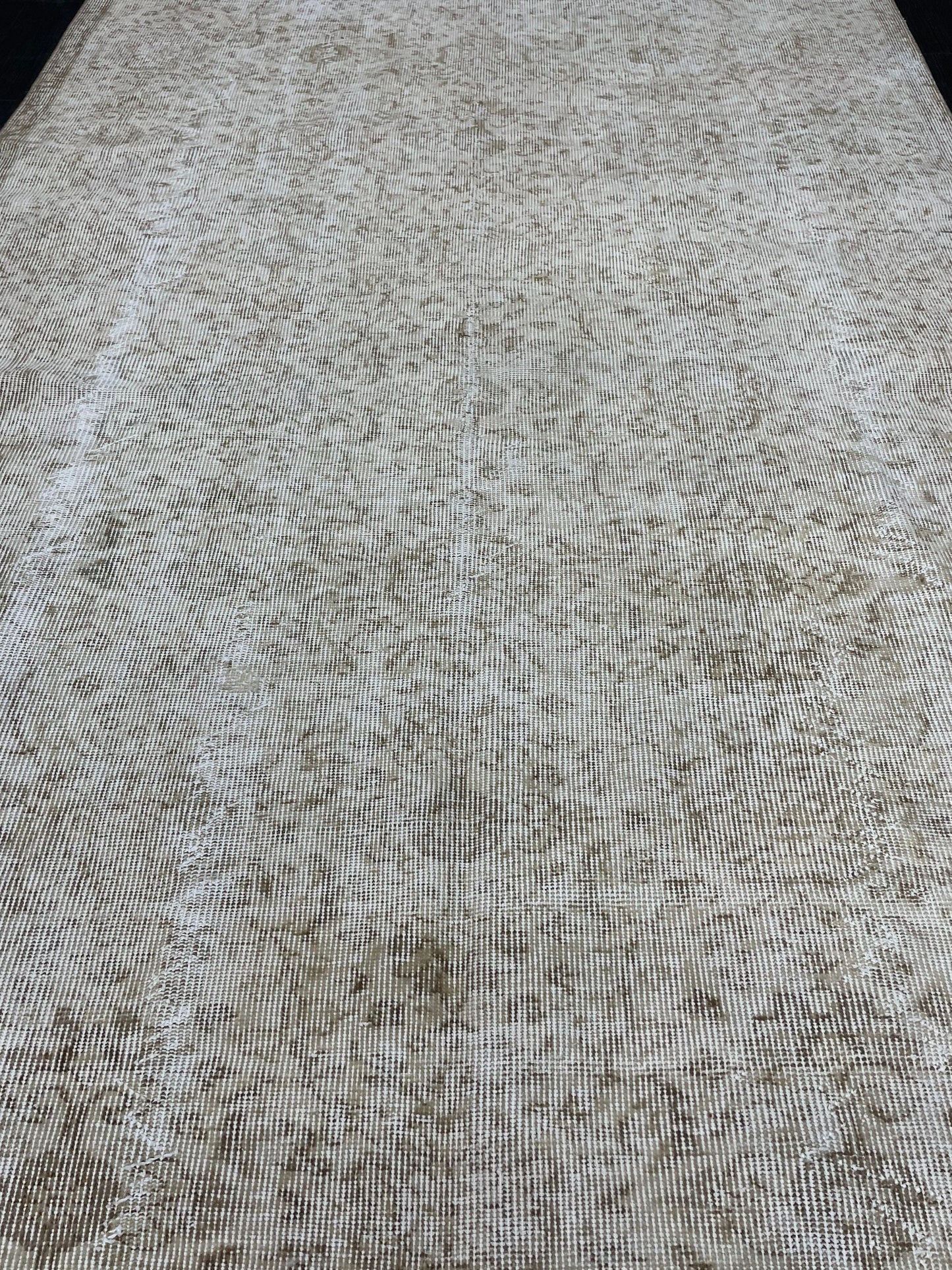 Muted Vintage Rug TURKISH Distressed Rug Vintage 5 x 8.4 Rug Oushak Rugs Muted Rug Turkish Oushak Rug, Vintage Oushak Rug Wool Rug